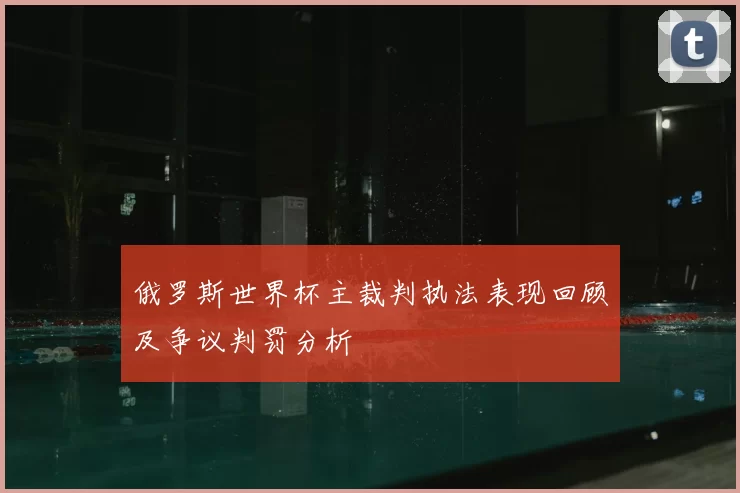 俄罗斯世界杯主裁判执法表现回顾及争议判罚分析